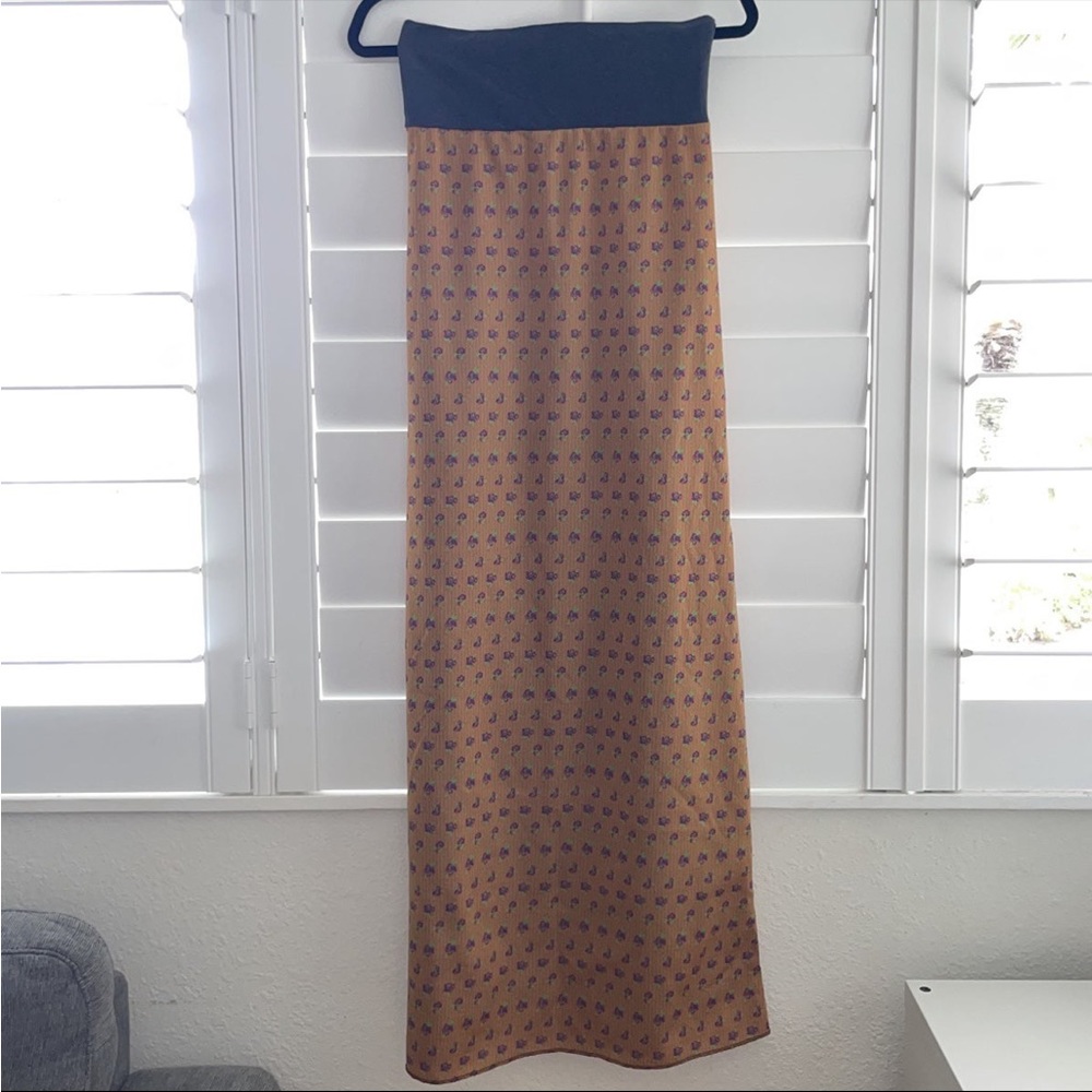Machine Machine Kauai Maxi Strapless Dress